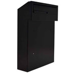 Gate Fence Mount Post Box W3 Black
