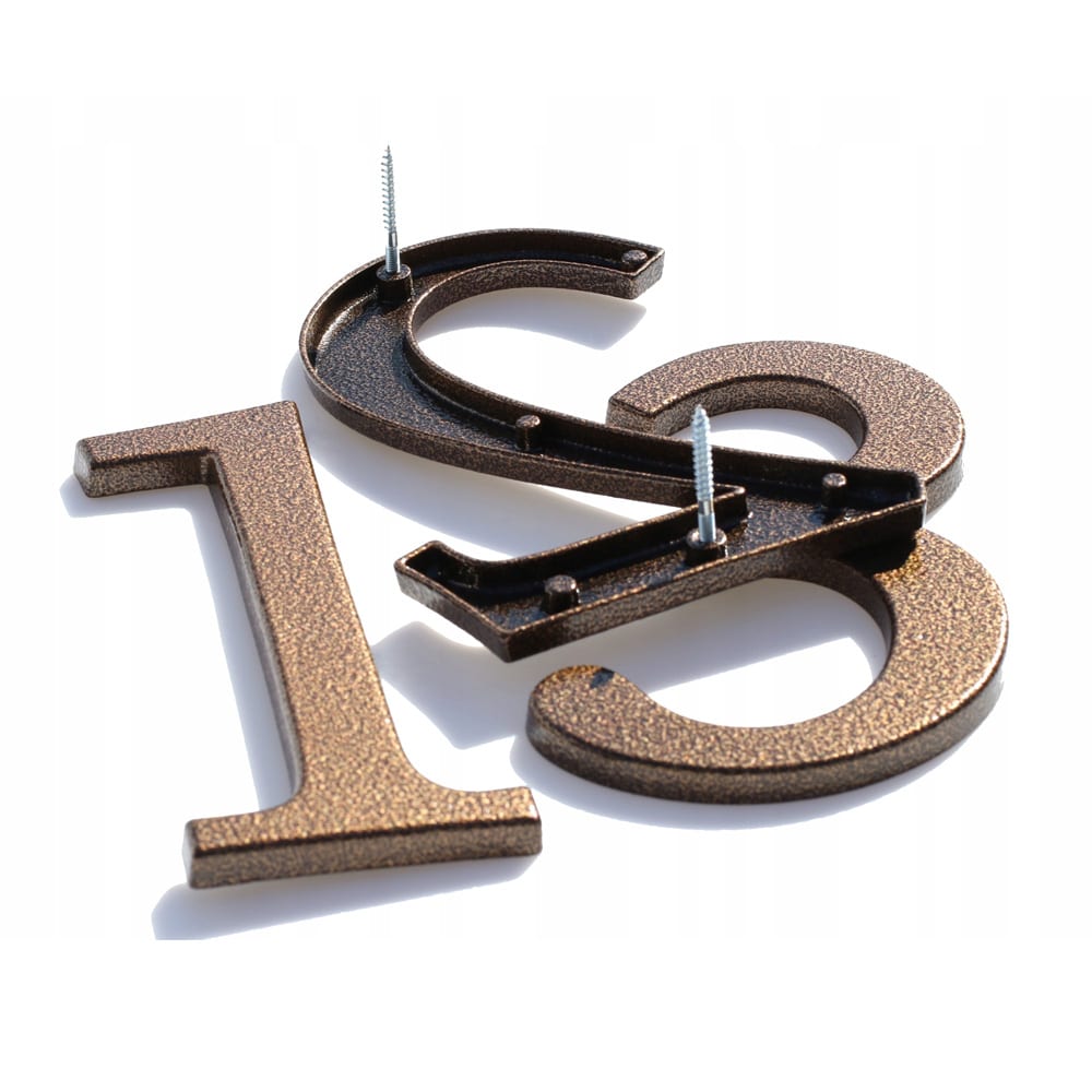 House Numbers Large Back