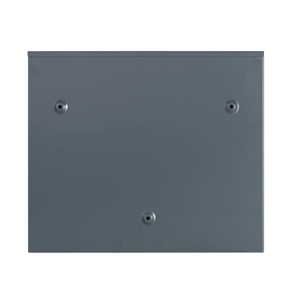 Large Letterbox W2 Grey Matt