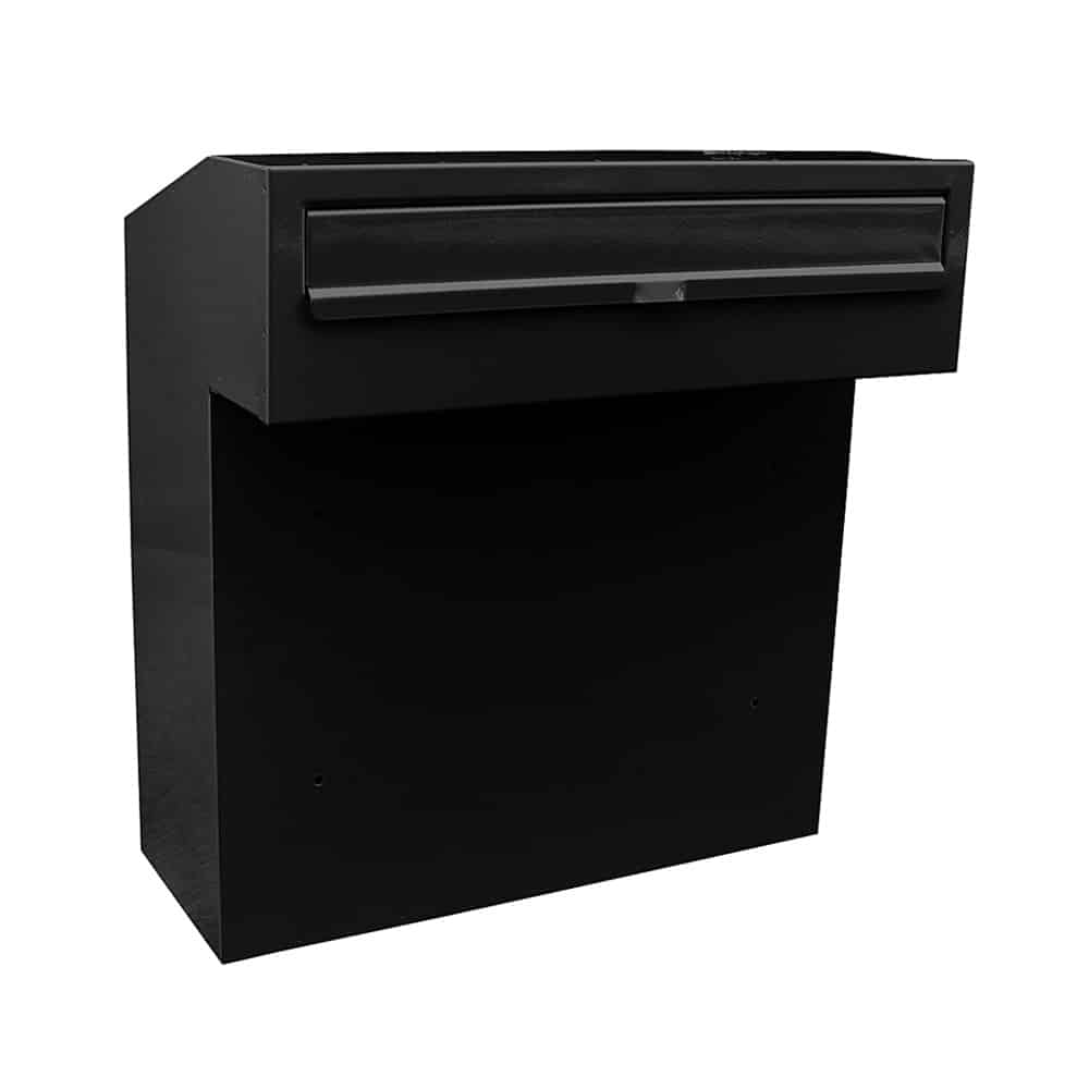 Large Letterbox W3 3 Black
