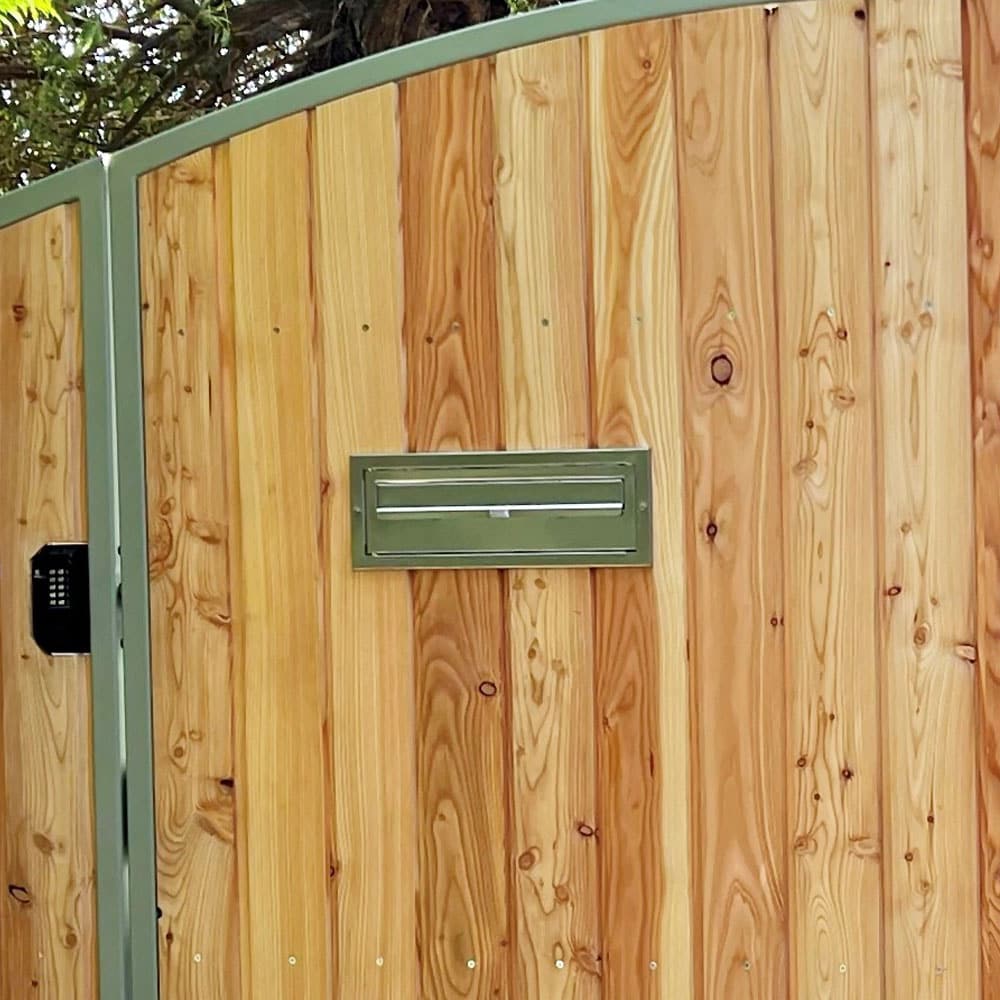 Large Letterbox W3 3 Stainless Steel Front