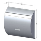 Large Letterbox Wa1 Drawing