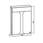 Large Post Box San Martino Dimensions