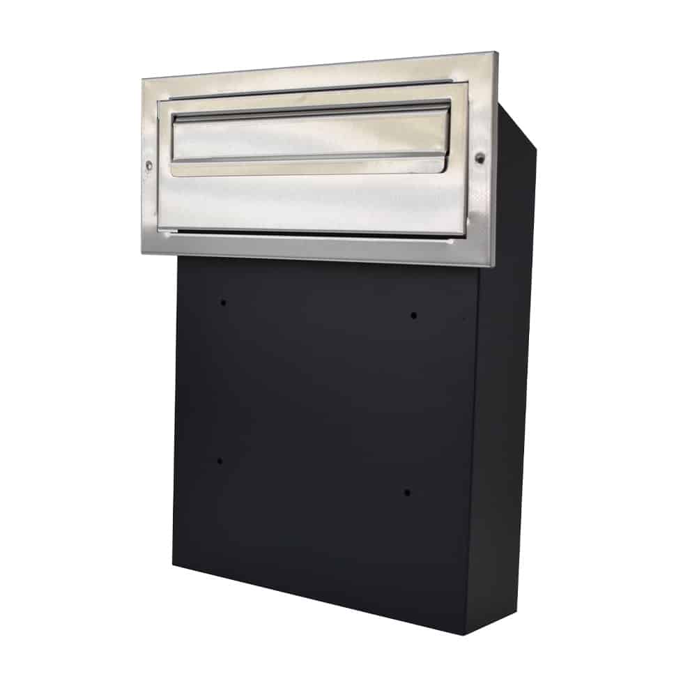 Large Post Box W3 Stainless Steel Front