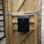 Letterbox For Gate W3 2 Nero Letter Plate