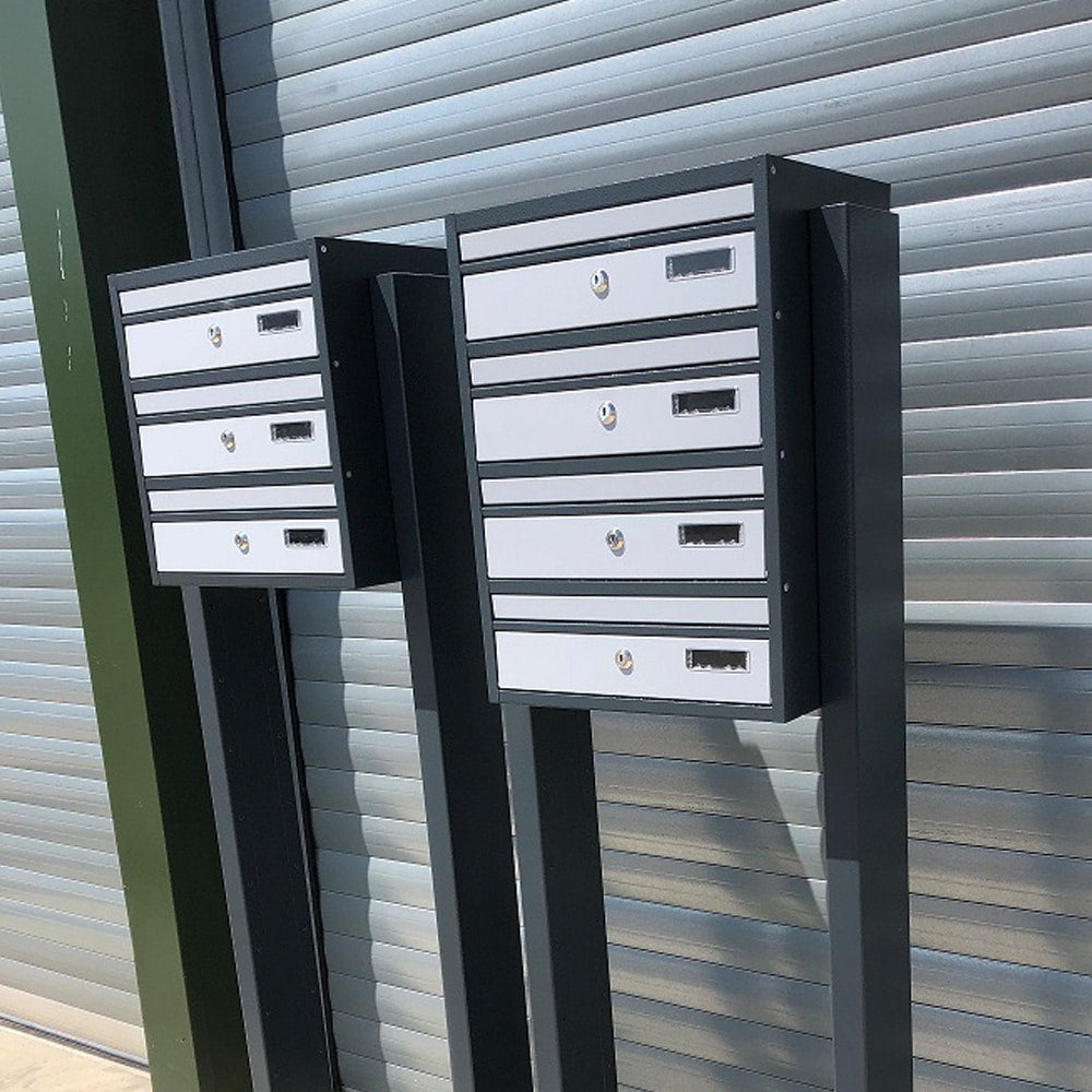 Letterboxes For Flats E1 Lite Free Standing