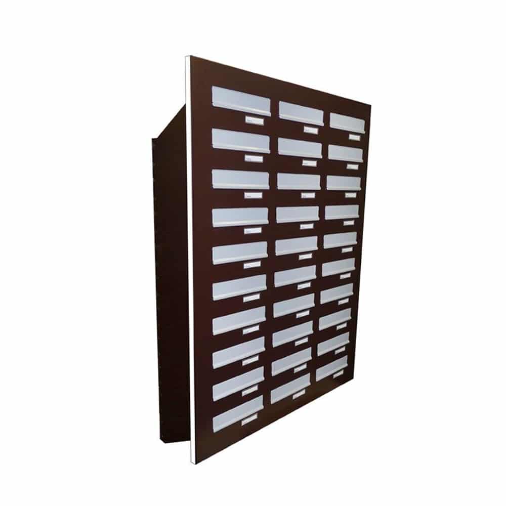 Letterboxes For Flats Ldd 046 Door Panel Letterboxes 30 Bank