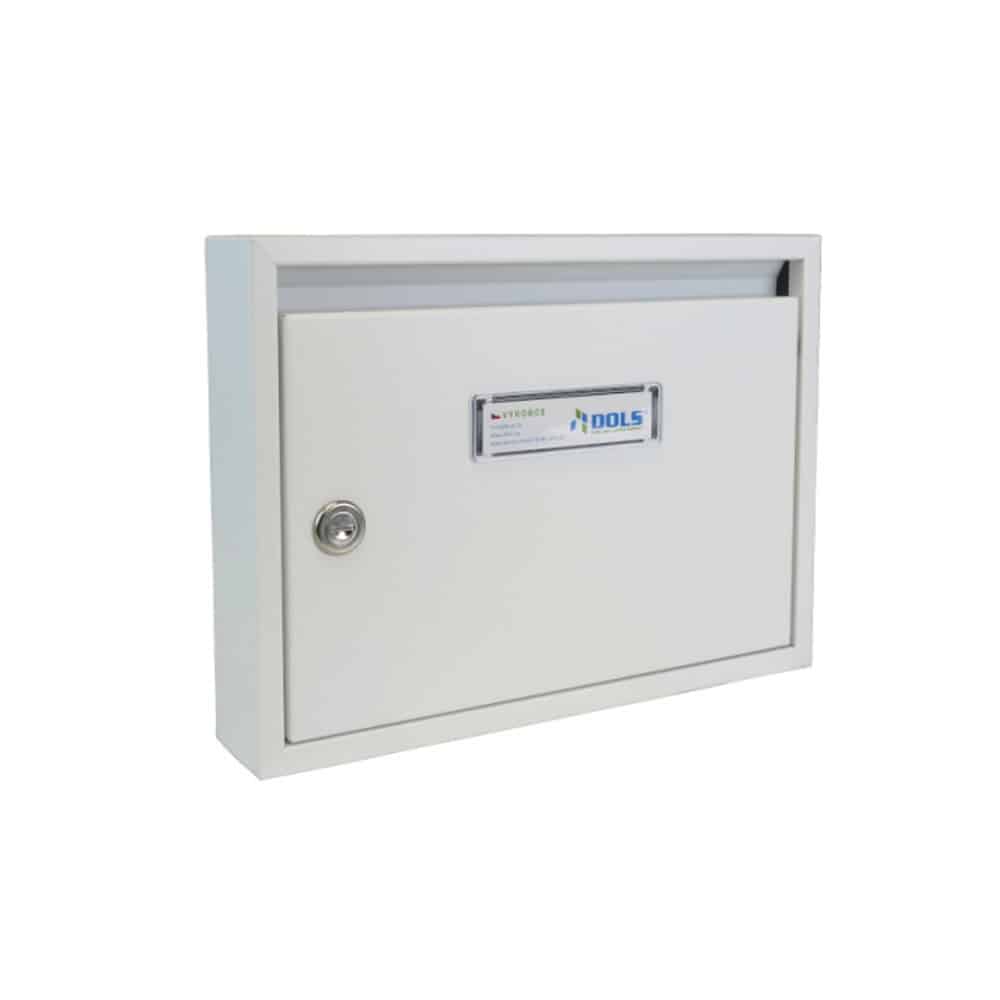 Letterboxes For Flats Led 01 Recess Mounted White