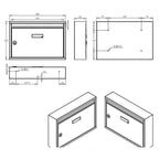 Letterboxes For Flats Lgd 01 Drawing