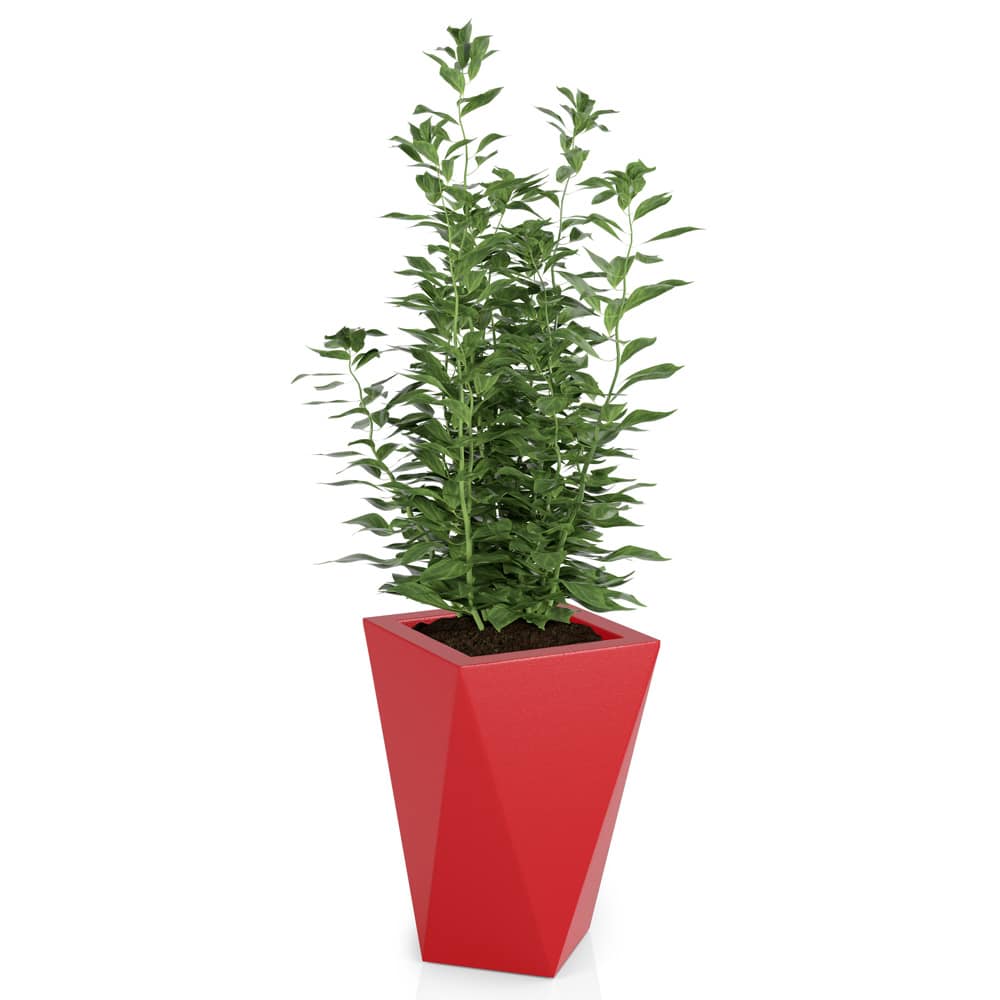Monumo Vaso Outdoor Indoor Planter Red