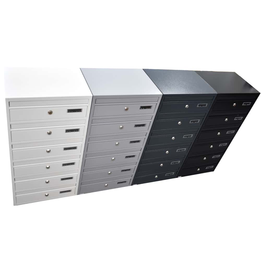Multiple Letterboxes E1 6 Bank