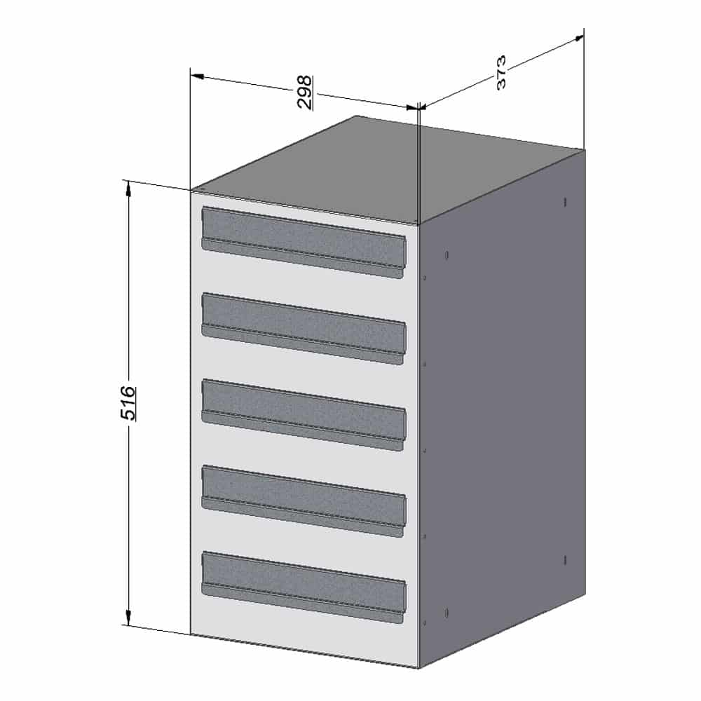 Multiple Letterboxes E6 5 Bank Drawing