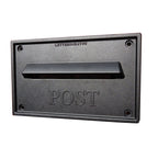 Nero Black Letter Plate Cut Out