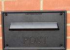 Nero Black Letter Plate On Wall 2 New