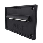 Nero Black Letter Plate Side