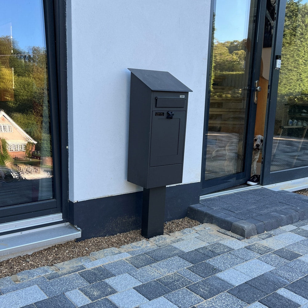 Outdoor Post Boxes Gustaf Front Access