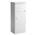 Parcel Box Allux 800 Front Retrieval White