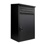Parcel Box Woodpecker Black