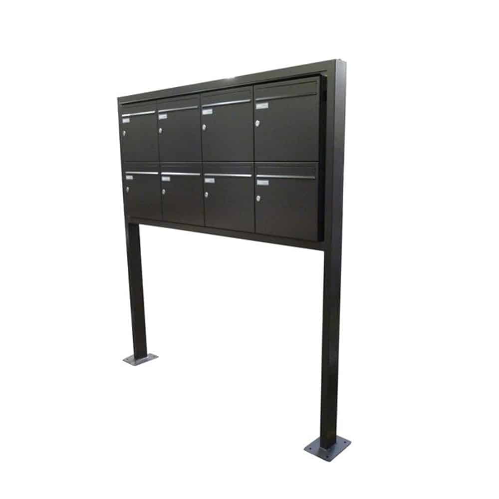 Post Boxes For Flats LAD 01 Free Standing