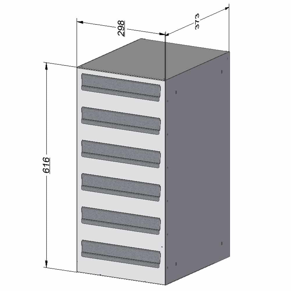 Post Boxes For Flats E6 6 Bank Drawing