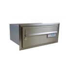 Post Boxes For Flats Lbd 015 Recess Mounted Stainless Steel 16 Bank