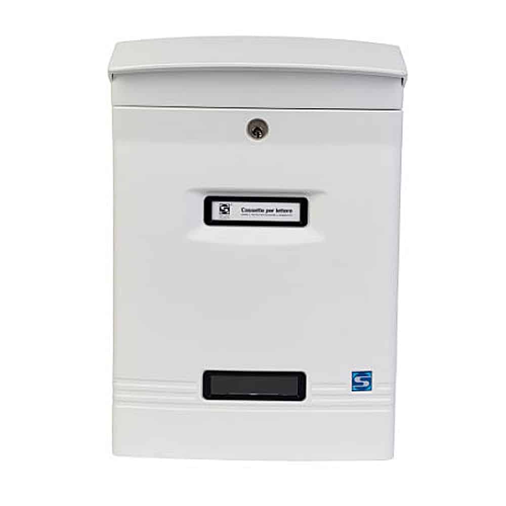Post Boxes For Sale Moda Italiana Gioiosa White Front