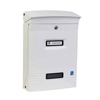 Post Boxes For Sale Moda Italiana Gioiosa White Side Front