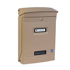 Postbox For House Moda Italiana Gioiosa Pale Beige Side Front