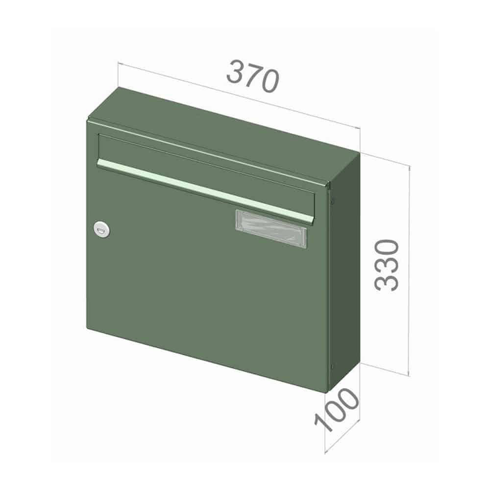 Postboxes For Flats LAD 01 Free Standing