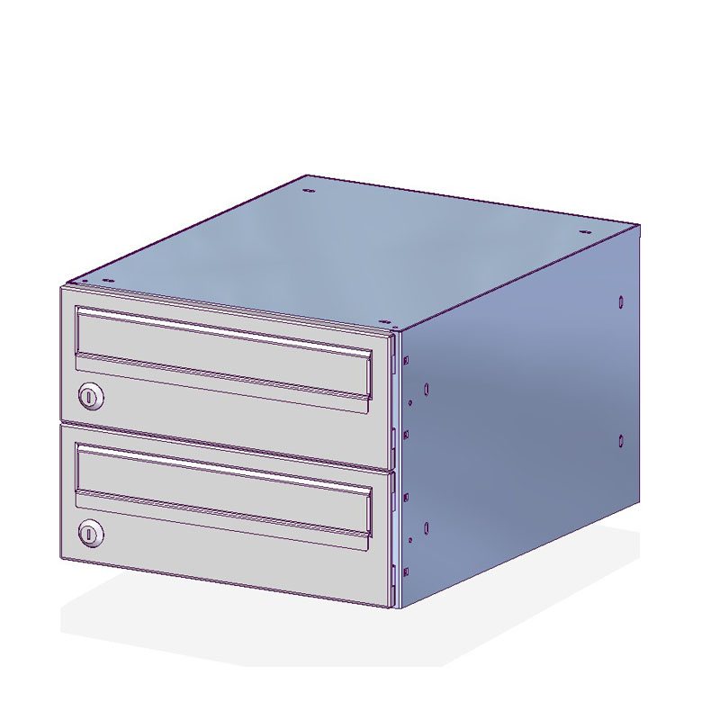 E2 Internal recess mounted - Bank of 2