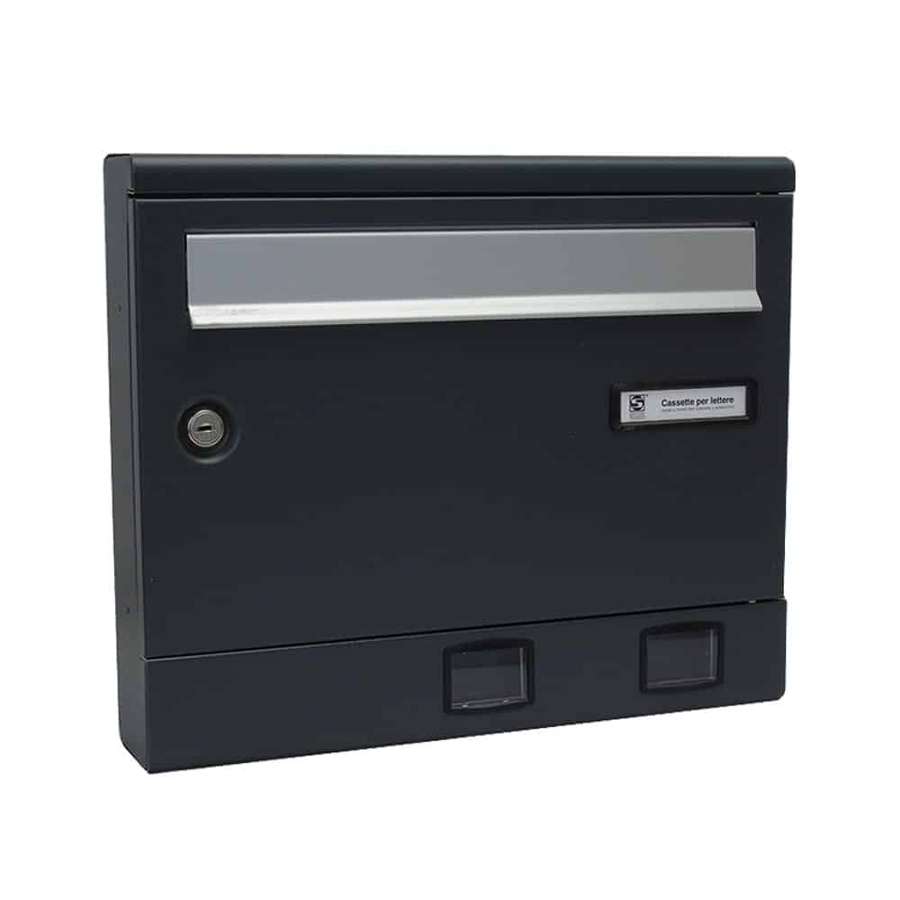 Moda Italiana S2001ER- Powder Coated Letterbox Front