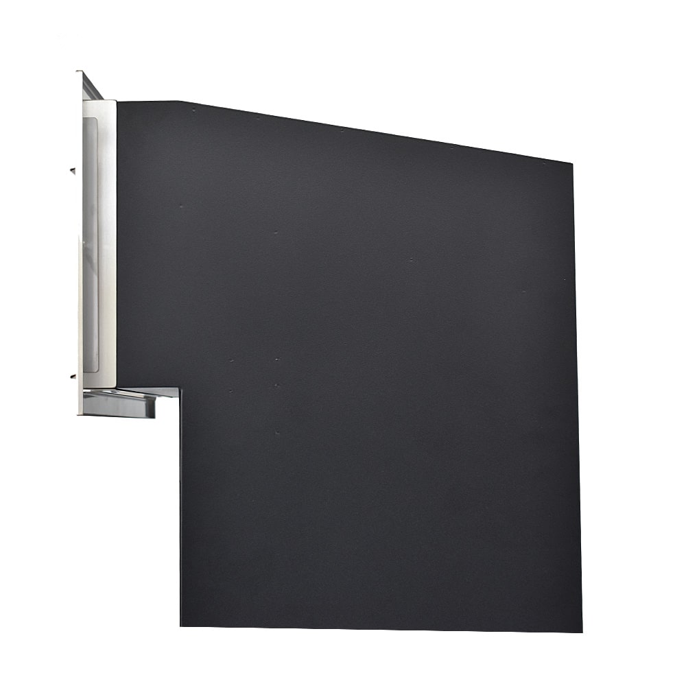 Through The Wall Letterbox Sigma Stainless Steel Front