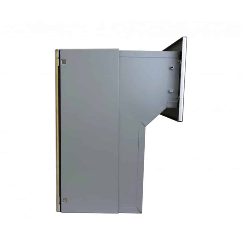 Through The Wall Post Box Lfd 041 Stainless Steel