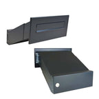 Through Wall Letterbox Ldd 041 Dark Grey