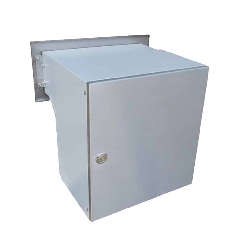 Through Wall Letterbox Lfd 042 Stainless Steel