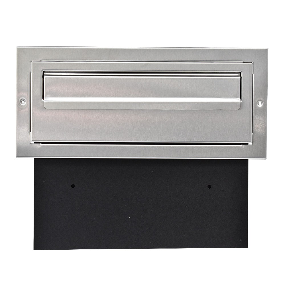 Through Wall Letterbox W3 Stainless Steel Front