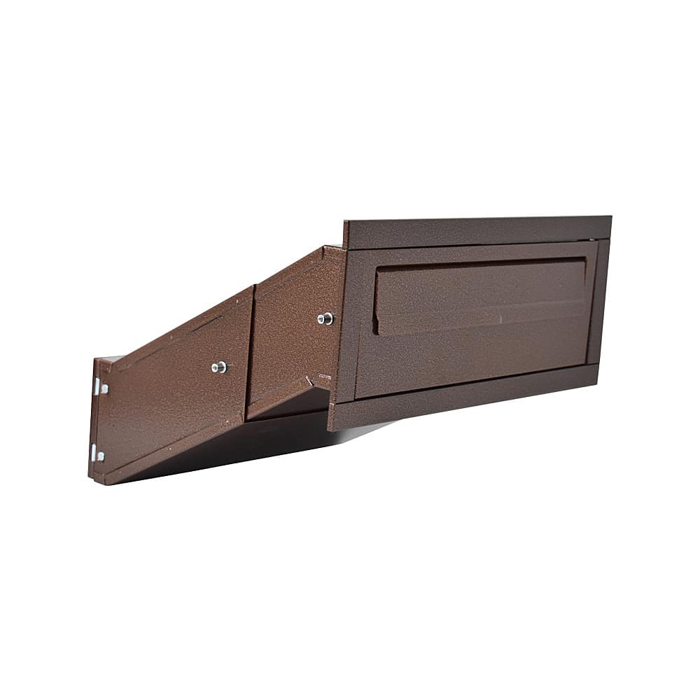Through Wall Post Boxes Muretto Anthracite Grey