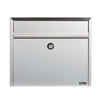 Wall Mounted Letterbox Lt150 Stainless Steel Front