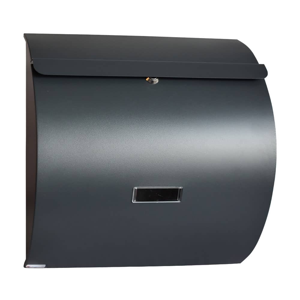 Wall Mounted Letterbox Wa1 Anthracite Grey Ral 7016