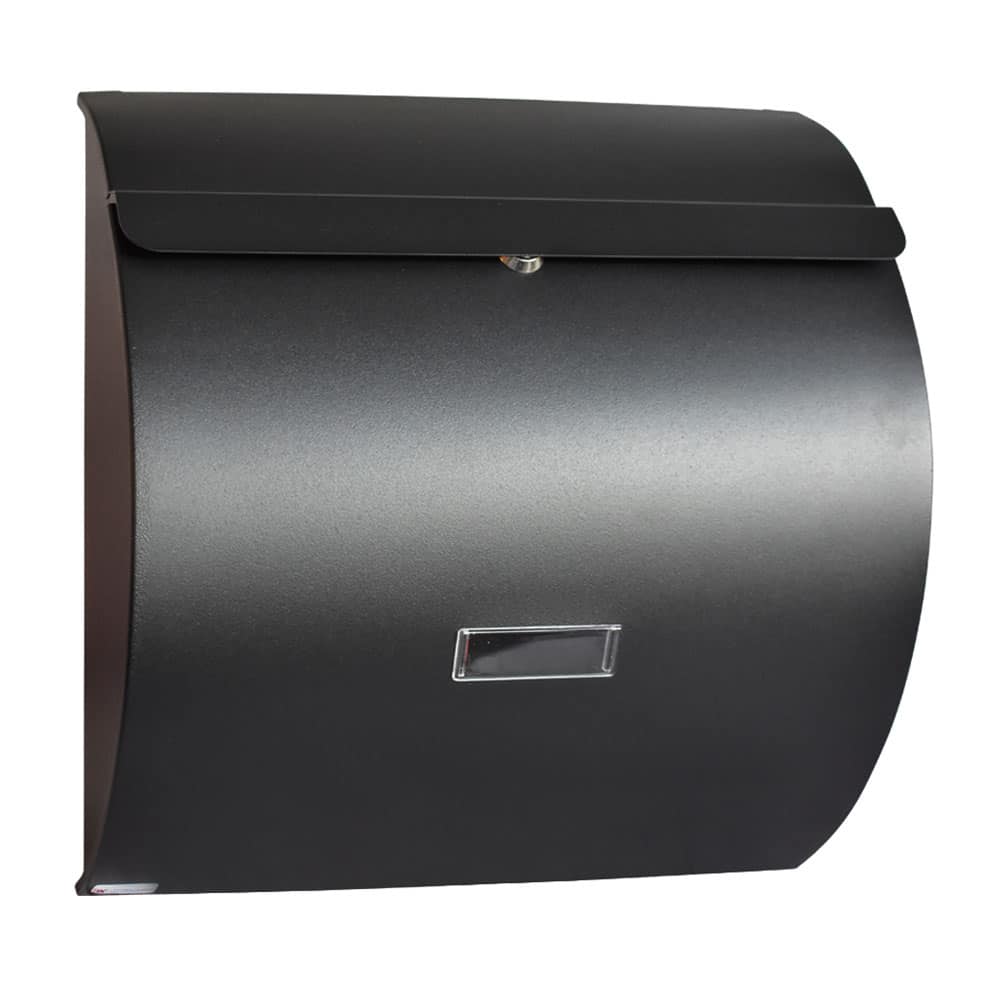 Wall Mounted Letterbox Wa1 Black