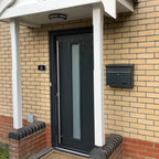 Wall Mounted Outside Post Box For House Sd5 Grey